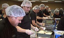 DSTI Volunteers at Feed My Starving Children