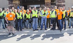 DSTI Employees Celebrate Earth Day with Community Clean-Up Event