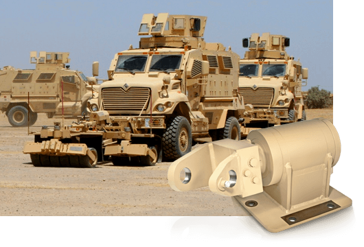 DSTI's Defense Fluid Rotary Joints for Land Combat & Transportation Vehicles