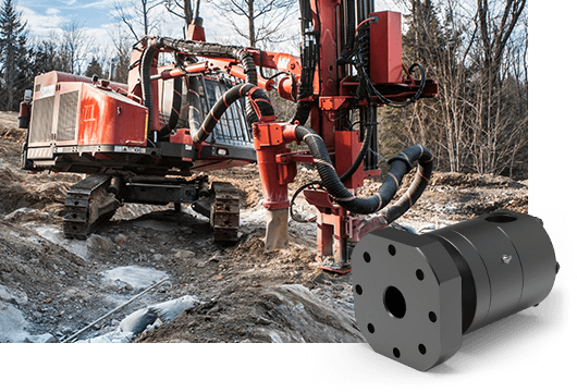 DSTI's Heavy Equipment Swivel Joints for Underground & Surface Drilling Equipment