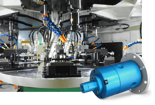 DSTI's Factory Automation Fluid Rotary Unions for Rotary Table & Workholding Systems